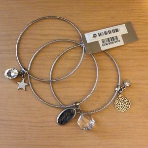 Nordstrom Bangle bracelets with charms